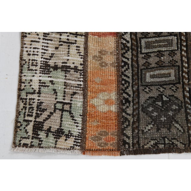 Textile Vintage Wool Runner Rug For Sale - Image 7 of 11