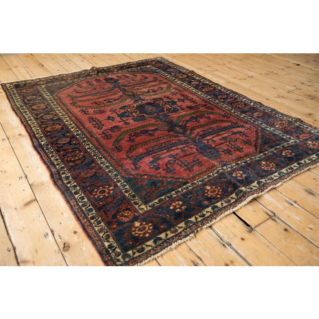 Old New House Vintage Fine Lilihan Carpet - 5'4" x 6'8" For Sale - Image 4 of 10