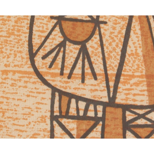 “Head” Abstract Serigraph Print by Kathleen Blackshear For Sale - Image 4 of 8