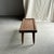 Coffee Table with Tapered Legs in Antique Teak, 1980s For Sale - Image 9 of 18