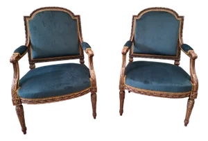 Set of Napoleon French Armchairs, 1890s