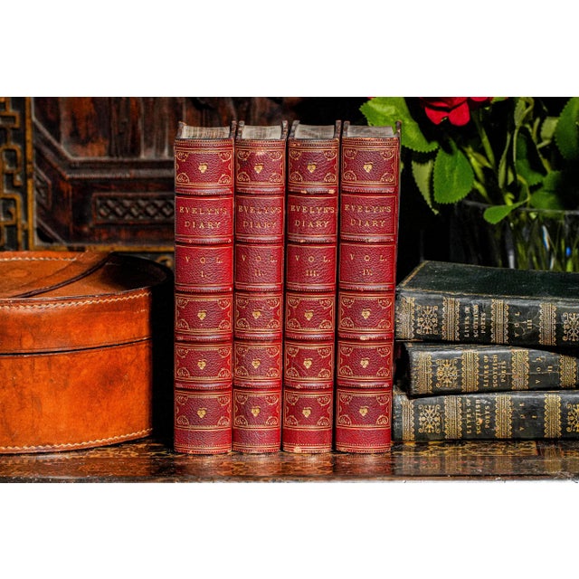 levate your library with this complete 4-volume 1870 edition of The Diary and Correspondence of John Evelyn—a cornerstone...
