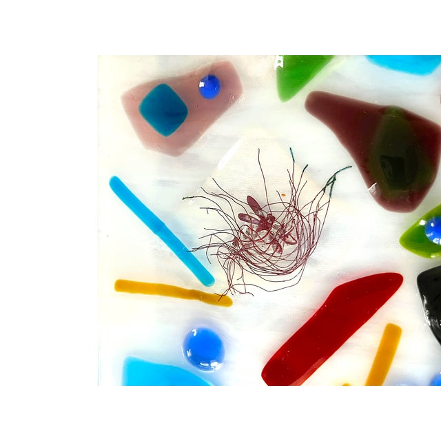 Dale Chihuly Postmodern Studio Fused Art Glass Tray in the Style of Chihuly & Memphis Milano For Sale - Image 4 of 11