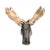 2020s Geometric Bear and Moose Wall Mounts (Set of 2) For Sale - Image 5 of 8