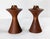Mid-Century Danish Modern Pair of Teak and Brass Candlestick Holders by Stilecraft For Sale In New York - Image 6 of 11