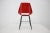 Czechoslovakian Red Fiberglass Dining Chairs, 1960s, Set of 3 For Sale - Image 3 of 7