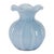 Add a soft pop of color and graceful texture to your décor with this Scalloped Ribbed Glass Vase Set. Featuring a...
