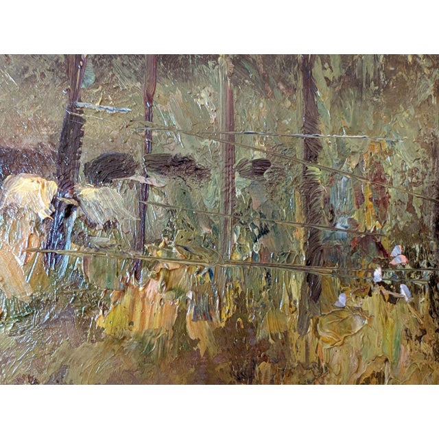 Paint 1950s South African Christopher Tugwell Oil Painting For Sale - Image 7 of 15