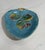A gorgeous, instantly curated trio of late 19th-century Victorian majolica leaf dishes, presenting a magnificent display...