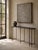 Grey Smoke Slate Thin Long Console Table For Sale - Image 10 of 10