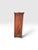 Antique Tall Wood Wall-Hanging Display Cabinet With Arched Wire Mesh Door For Sale - Image 9 of 9