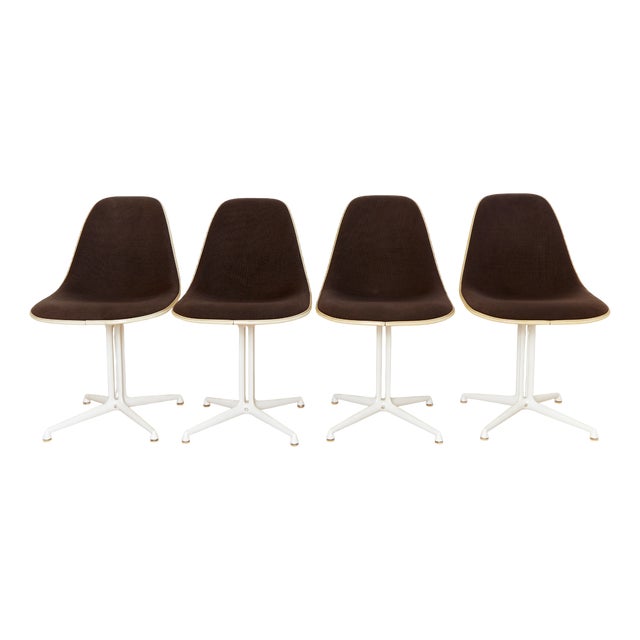 La Fonda Side Chair by Charles & Ray Eames for Herman Miller, 1970s, Set of 4 For Sale
