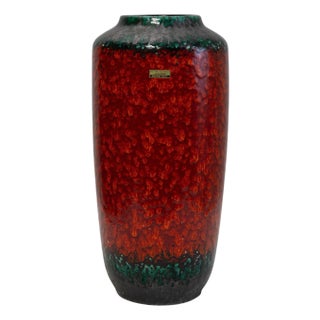 20th Century German 'W. Germany' Ceramic Vase For Sale
