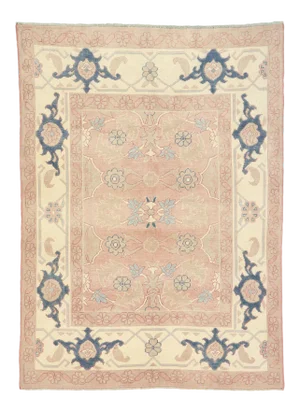 Vintage Turkish Oushak Rug - 05'09 X 07'10