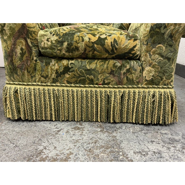Summer Hill LTD Floral Upholstered Armchairs, Pair For Sale - Image 9 of 12