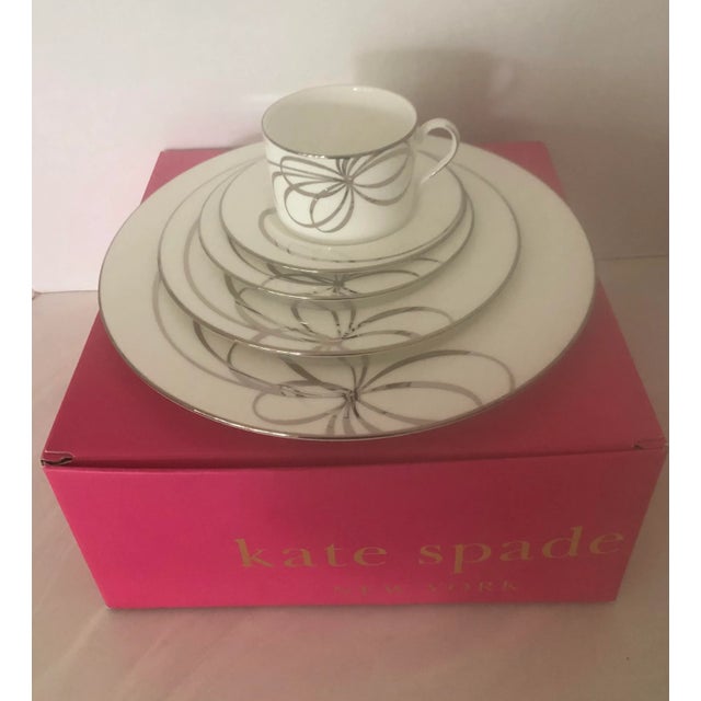 Metal Kate Spade Belle Boulevard by Lenox 5pc New in Box For Sale - Image 7 of 10