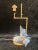 French Provincial Societa Porcellane Artistiche Firence Italy Porcelain Pigeon 23"Lamp (Read) For Sale - Image 3 of 18