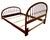 Thomasville 1990s Thomasville Queen or Full Size Solitaire Shaker Spindle Cherry Solid Wood Bed Frame For Sale - Image 4 of 6