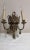 Beige French Wall Lamp with Decorated Brass Frame from Chapels & Fils, 1960s For Sale - Image 8 of 8