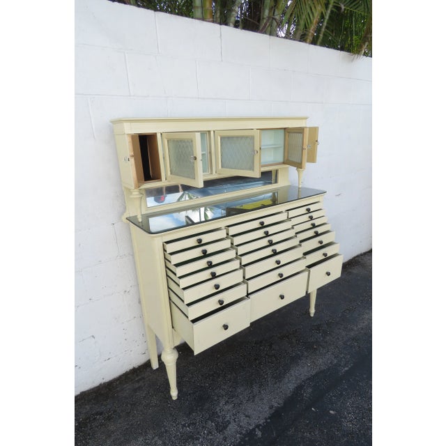 Early 1900s Tall Painted Dental Cabinet 6097 For Sale - Image 10 of 18