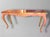 1960s Blush & Gilded Italian Rococo Console Table For Sale - Image 11 of 11