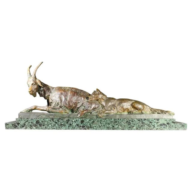 Friends of Jane Figurine in Bronze, 1920s For Sale - Image 9 of 9