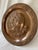 Large 23" Mexican Mid Century Hand Hammered Solid Copper Round Wall Plaque For Sale In Jacksonville, FL - Image 6 of 7