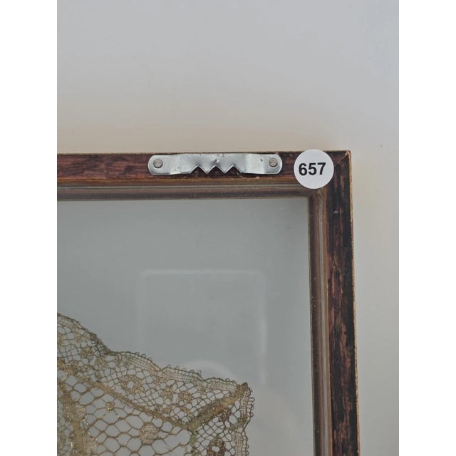 Early 19th Century Ultra Rare Antique 1820s Lace Mounted Portrait Watercolor on Ivory Georgian Art For Sale - Image 5 of 12