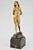 Joe Descomps, Lady, 1900, Bronze amd Marble For Sale - Image 3 of 13