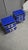 Blue Glass Bedside Tables by Justfurnituress, Set of 2 For Sale - Image 6 of 13