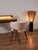 Modern Y Armchair – Solid European Oak, Brown Oil, Bouclé Upholstery For Sale - Image 3 of 4