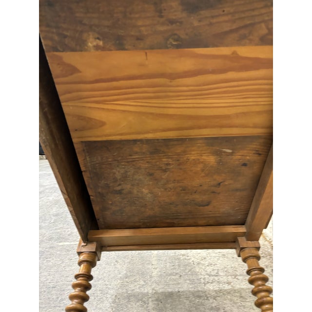 Antique Rustic Spanish Colonial Farm Table Library Table Work Table For Sale - Image 11 of 12