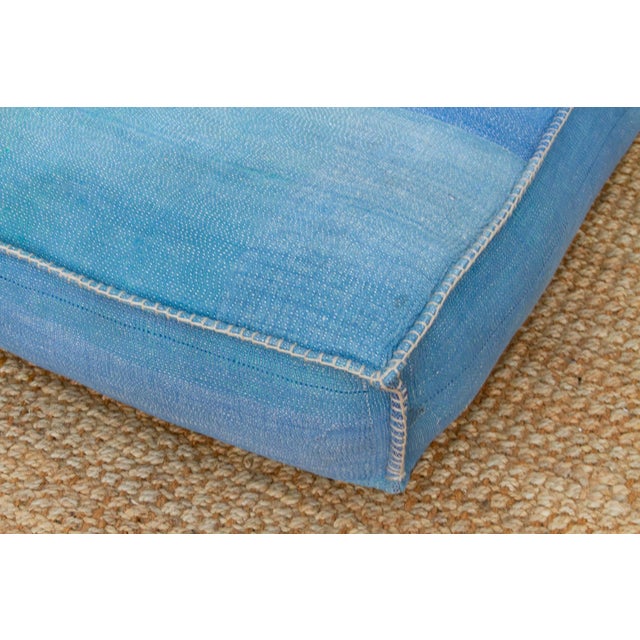 Tribal Antique Kantha Rose Floor Seating Set For Sale - Image 3 of 10