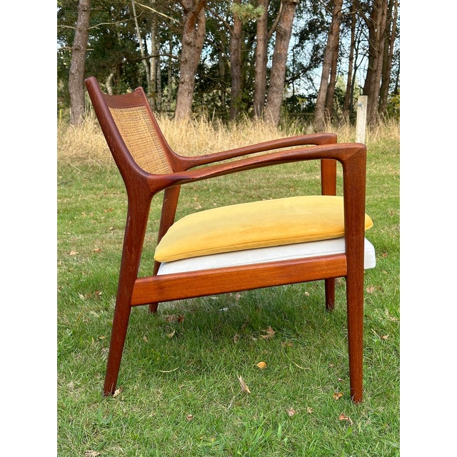 1960s Mid-Century Scandinavian Teak Lounge Chair Model F139 by Karl Erik Ekselius for Joc Vetlanda, 1960s For Sale - Image 5 of 7