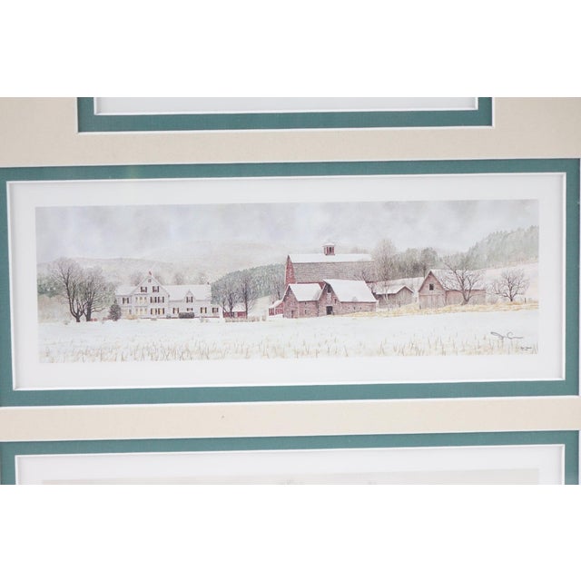 Late 20th Century A Series of Artwork by Artist Jon Crane Reproduction Prints of Original Watercolor Paintings For Sale - Image 5 of 6