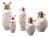Glazed Stoneware Showtime 10 Vase by Jaime Hayon for BD, Set of 5 For Sale