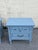 Pair of Mid-Century Blue Gray Lacquered Nightstands For Sale - Image 12 of 15