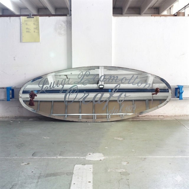 Goldsmith Mirror Sign from Luigi Pramotton, 1950s For Sale - Image 13 of 13