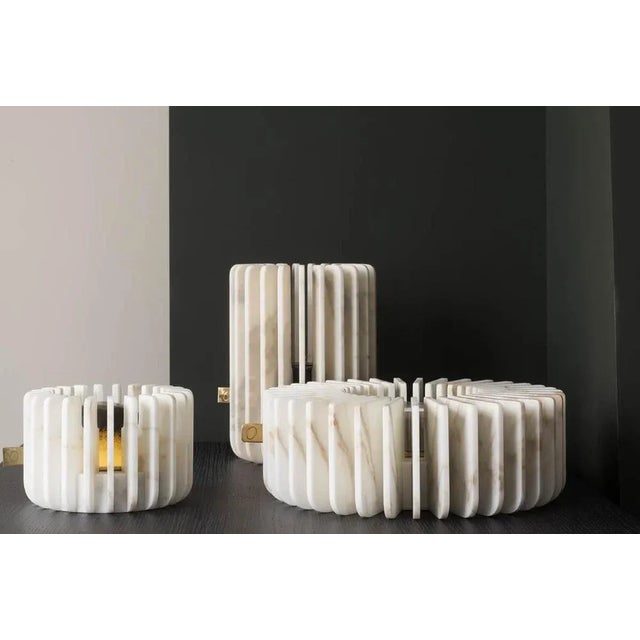 Paonazzo Orion Candleholders by Dan Yeffet For Sale - Image 4 of 8