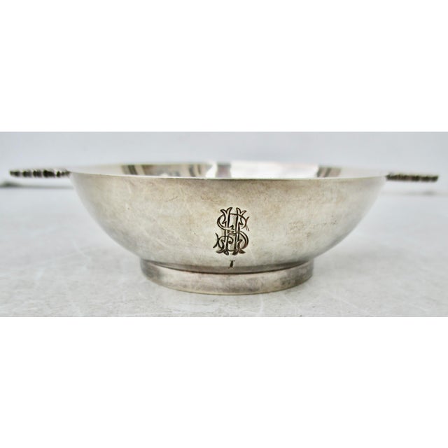 Christofle Christofle Two Handled Footed Bowl Plated For Sale - Image 4 of 5