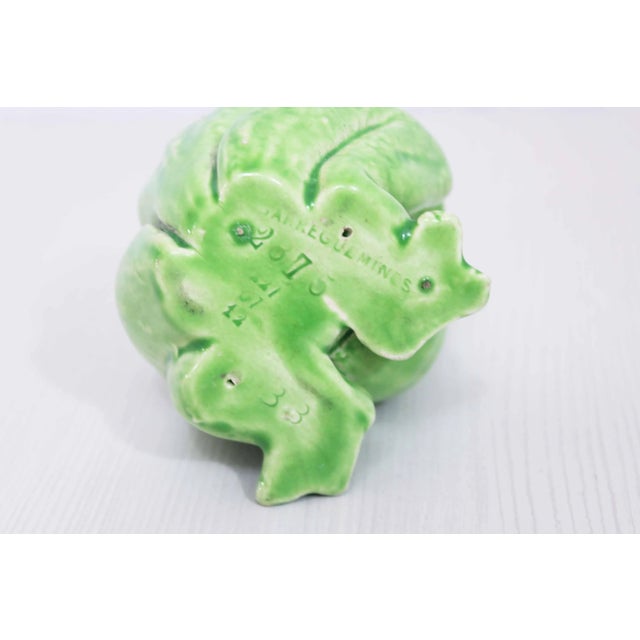 Frog Vase from Sarreguemines, 1950s For Sale - Image 6 of 10