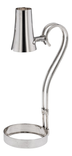Antique American Art Deco Silver Wine Bottle Holder from Cartier, 1920