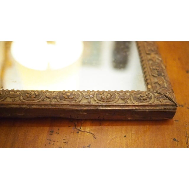 Petit Late 17th Century Berain Mirror For Sale - Image 4 of 5