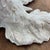 White Antique French Faience Normandy Terracotta White Bavent Spaniel Dog For Sale - Image 8 of 11