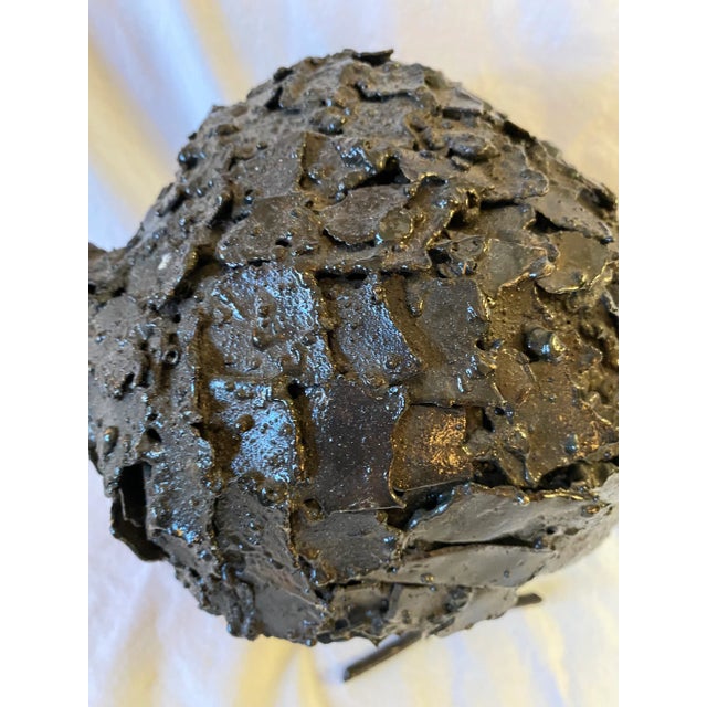 1980s Reclaimed Metal Handmade Guinea Fowl For Sale - Image 5 of 8