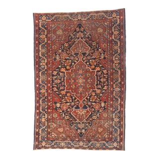 Late 19th Century Persian Tabriz Rug, 04'05 X 06'08 For Sale