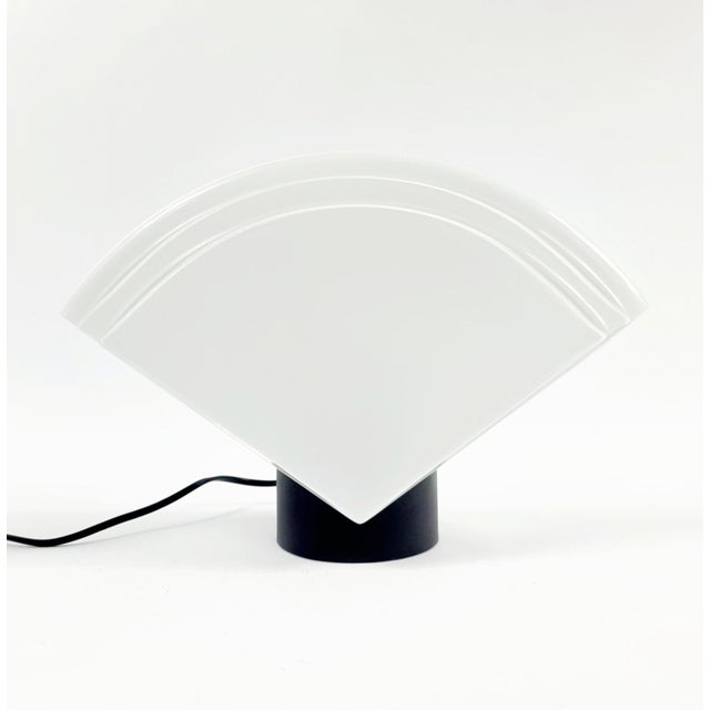 Large Murano Glass Table Lamp from Av Mazzega, Italy, 1970s For Sale - Image 9 of 9