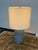 Visual Comfort Barbara Barry for Visual Comfort Chado Table Lamp, Polar Blue For Sale - Image 4 of 12