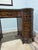 Vintage Kidney Shaped Double Pedestal Mahogany Desk For Sale - Image 11 of 18