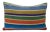 Colorful Striped Decorative Kilim Pillow For Sale